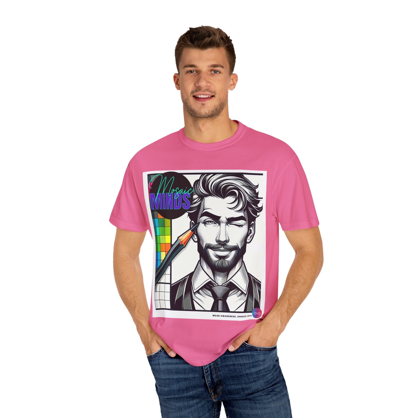 Autism Awareness T-Shirt - Unisex Garment-Dyed