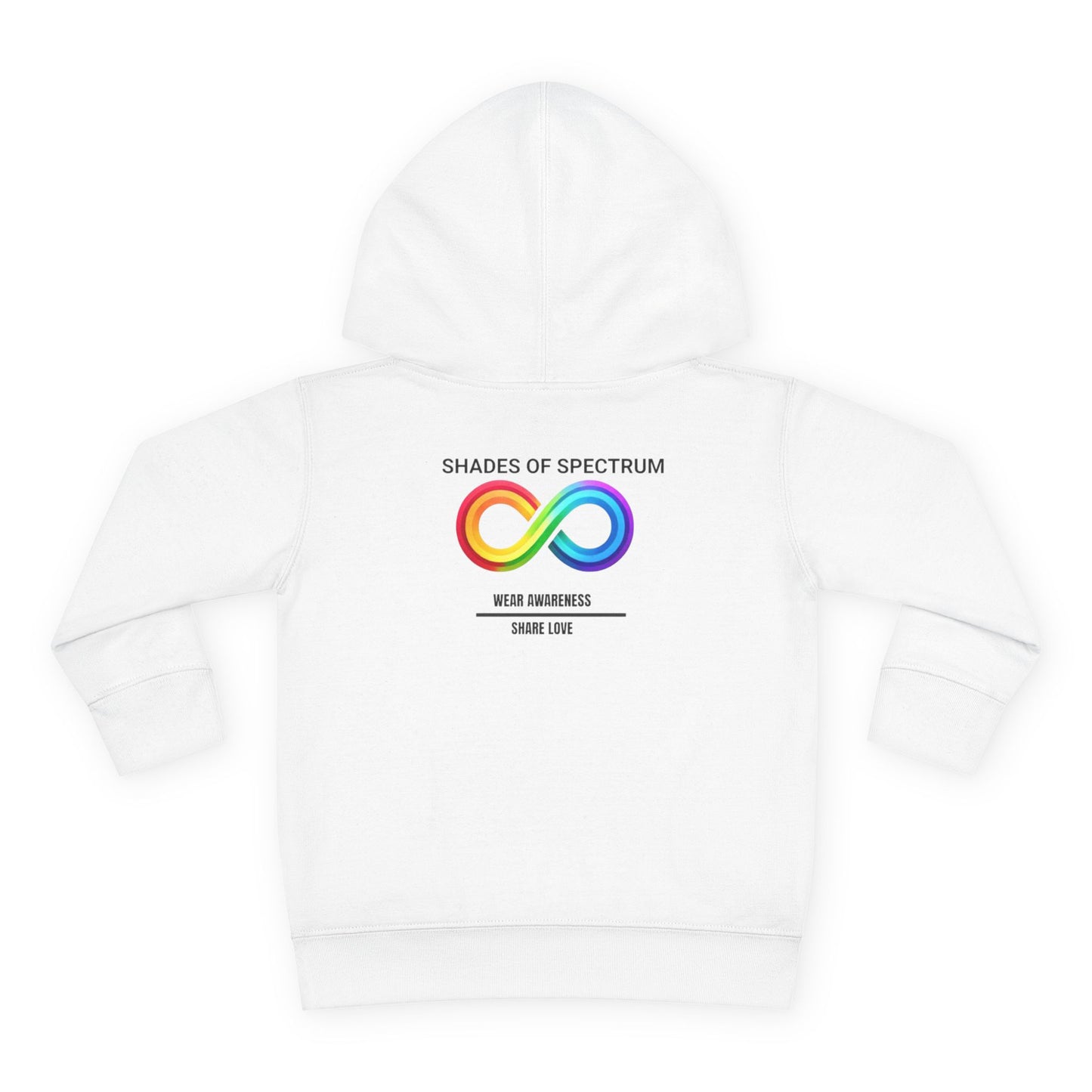 Toddler Pullover Fleece Hoodie- autism awareness