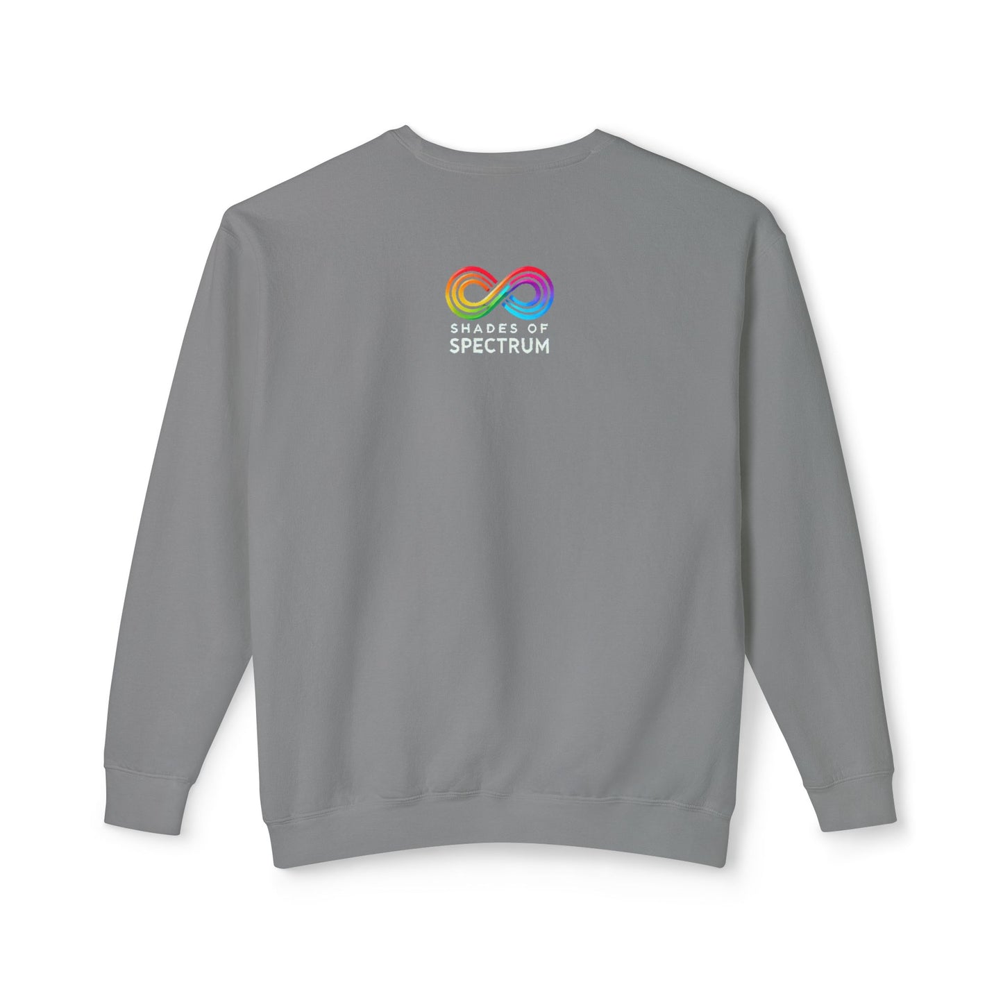 Autism Awareness Crewneck Sweatshirt - 'My child does not look 'Autistic' And you don't look ignorant Yet here we are'