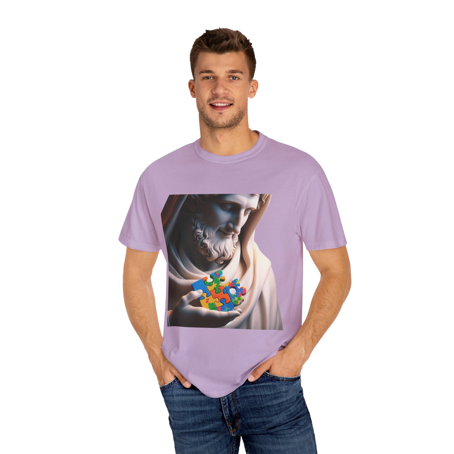 Dyed T-shirt- Autism Awareness