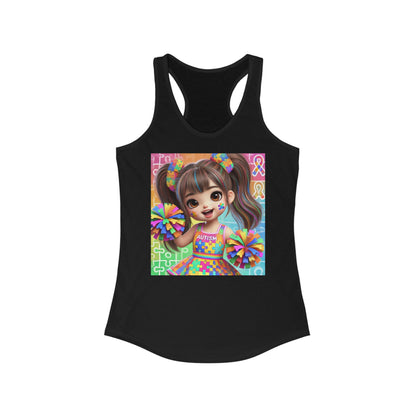 Autism Cheerleader Tank Top