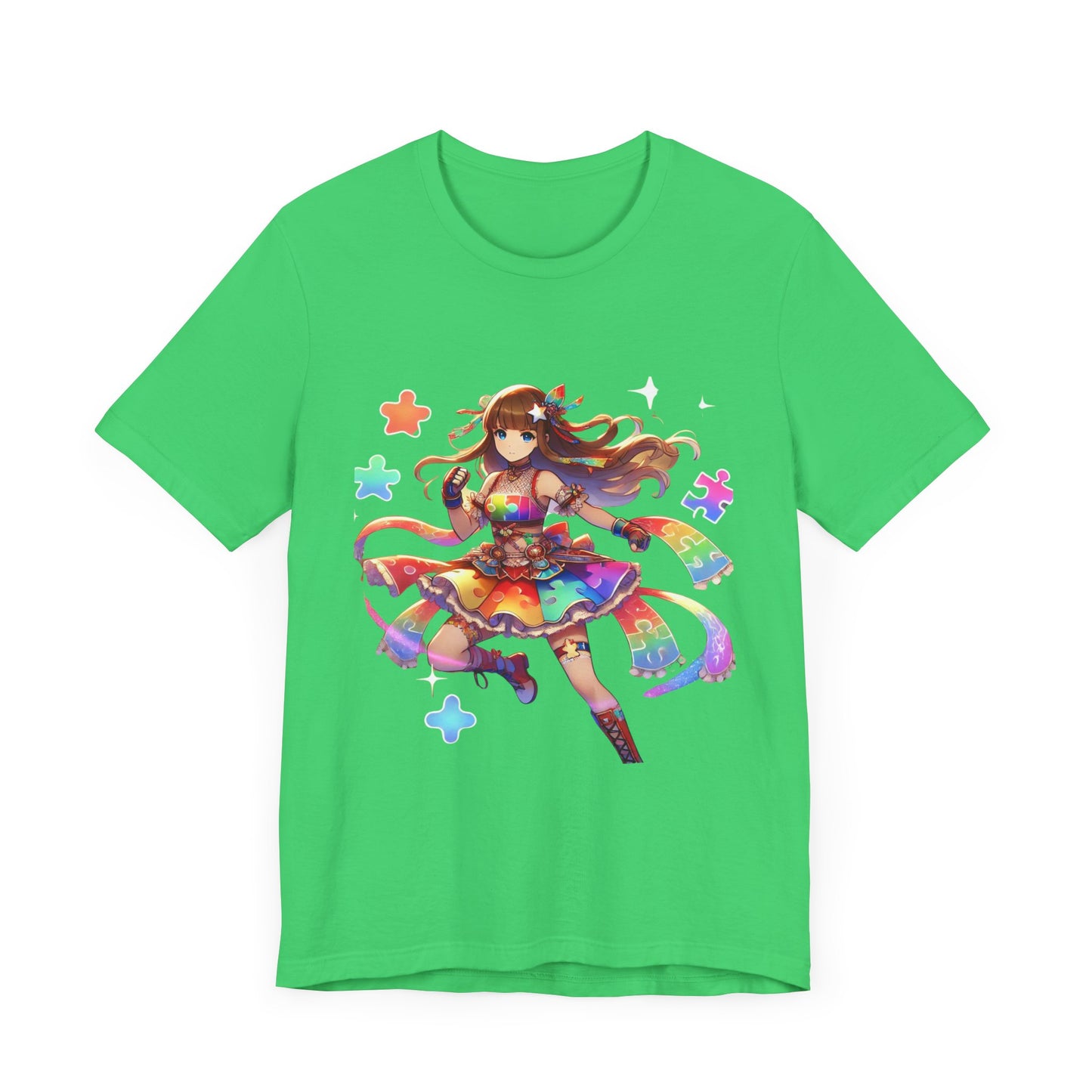 Autism Warrior Princess- Unisex Jersey Short Sleeve T-Shirt -