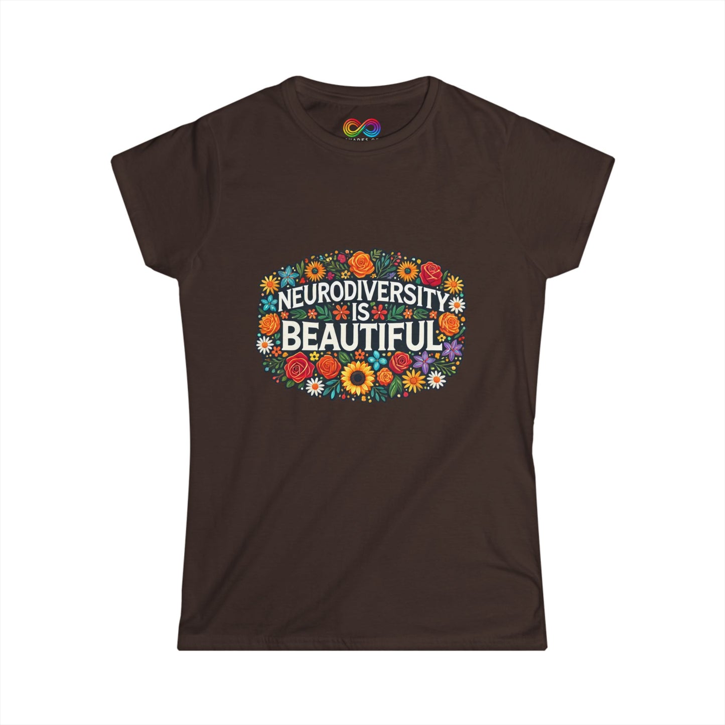 T-Shirt - Neurodiversity is Beautiful - Women's Softstyle Tee