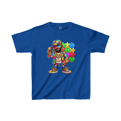 Kids Heavy Cotton™ Tee- Autism Awareness