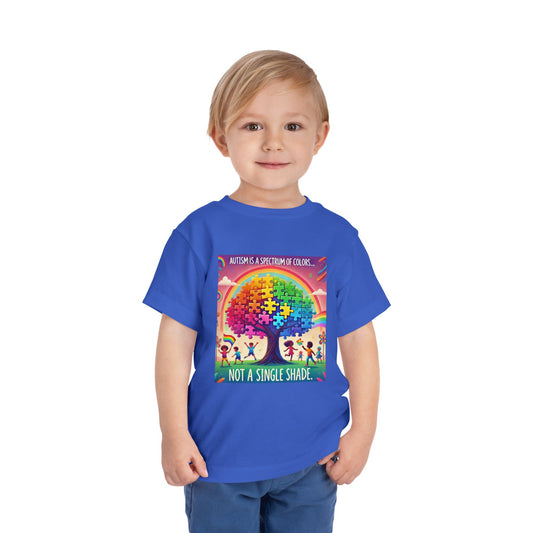 Toddler Tee - Autism Spectrum of Colors Shirt