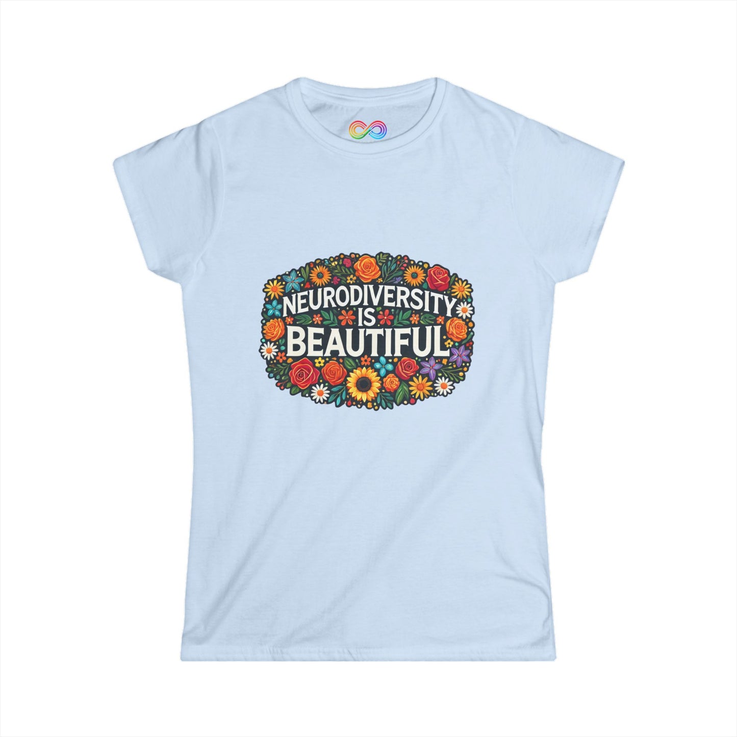 T-Shirt - Neurodiversity is Beautiful - Women's Softstyle Tee