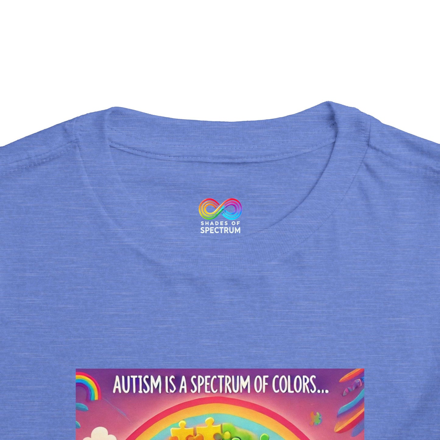 Toddler Tee - Autism Spectrum of Colors Shirt