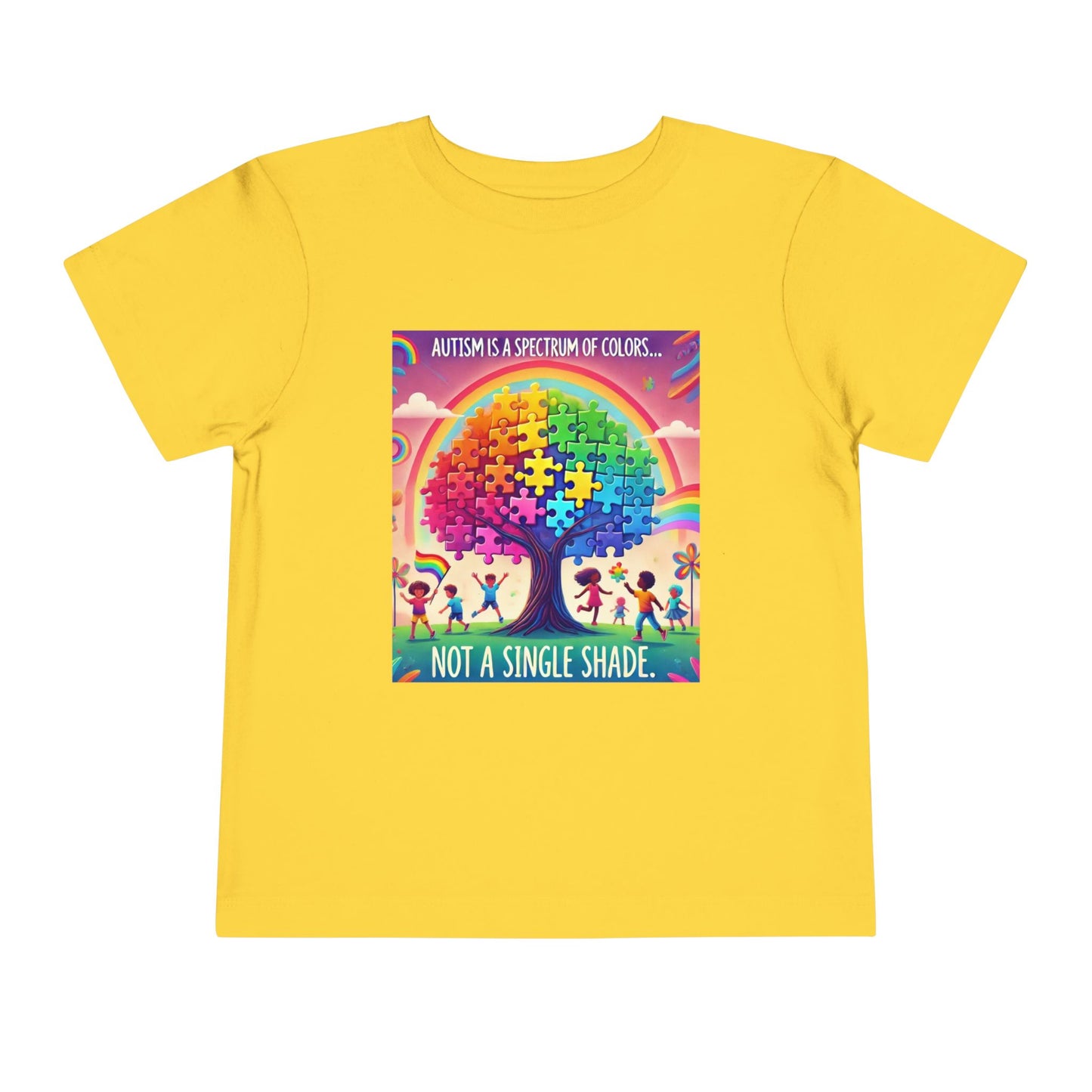 Toddler Tee - Autism Spectrum of Colors Shirt