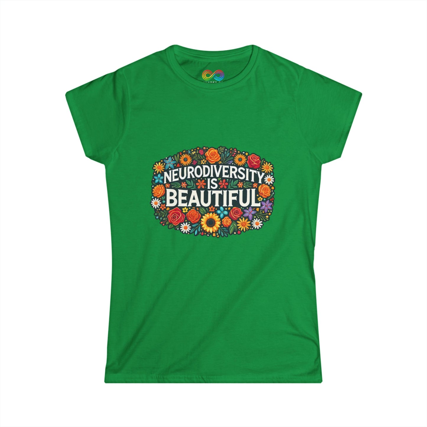 T-Shirt - Neurodiversity is Beautiful - Women's Softstyle Tee