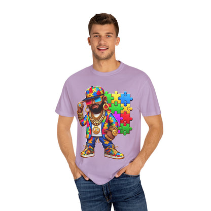 Unisex Garment-Dyed T-shirt- Autism Awareness