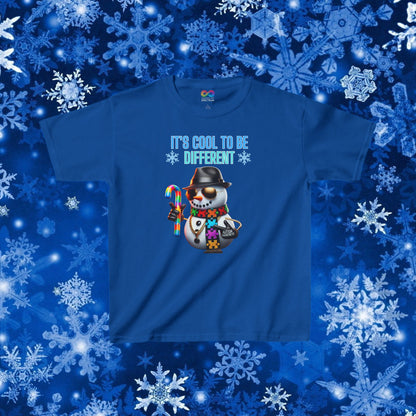 Kids Tee- it's cool to be different- Autism awareness