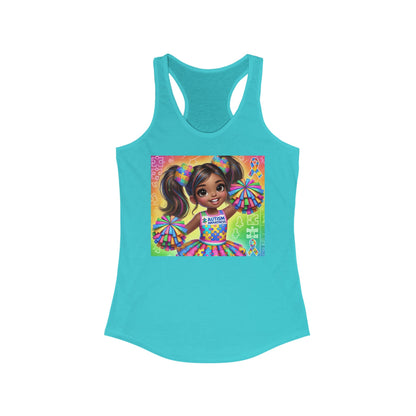 Autism Cheerleader Tank Top