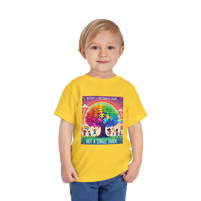 Toddler Tee - Autism Spectrum of Colors Shirt