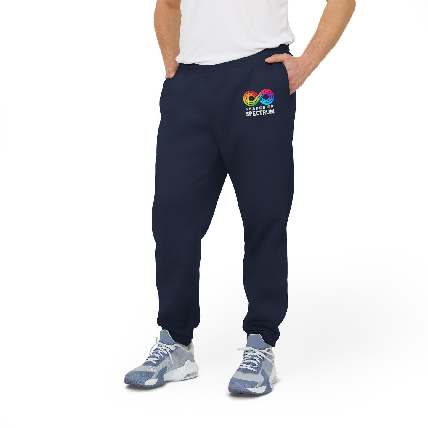 Fleece Joggers - Autism Awareness Design-  adidas®