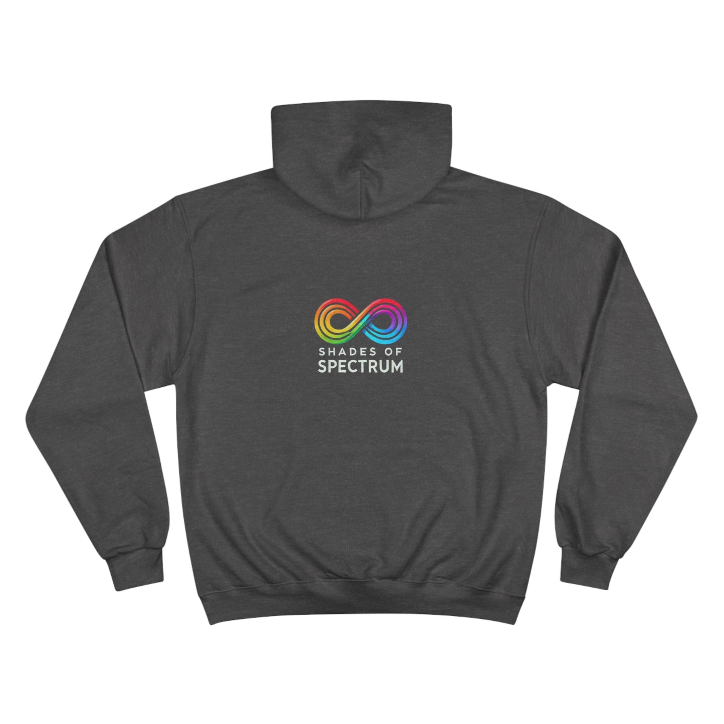 Athletic Champion Hoodie-  Autism Awareness - His Fight, is my Fight.