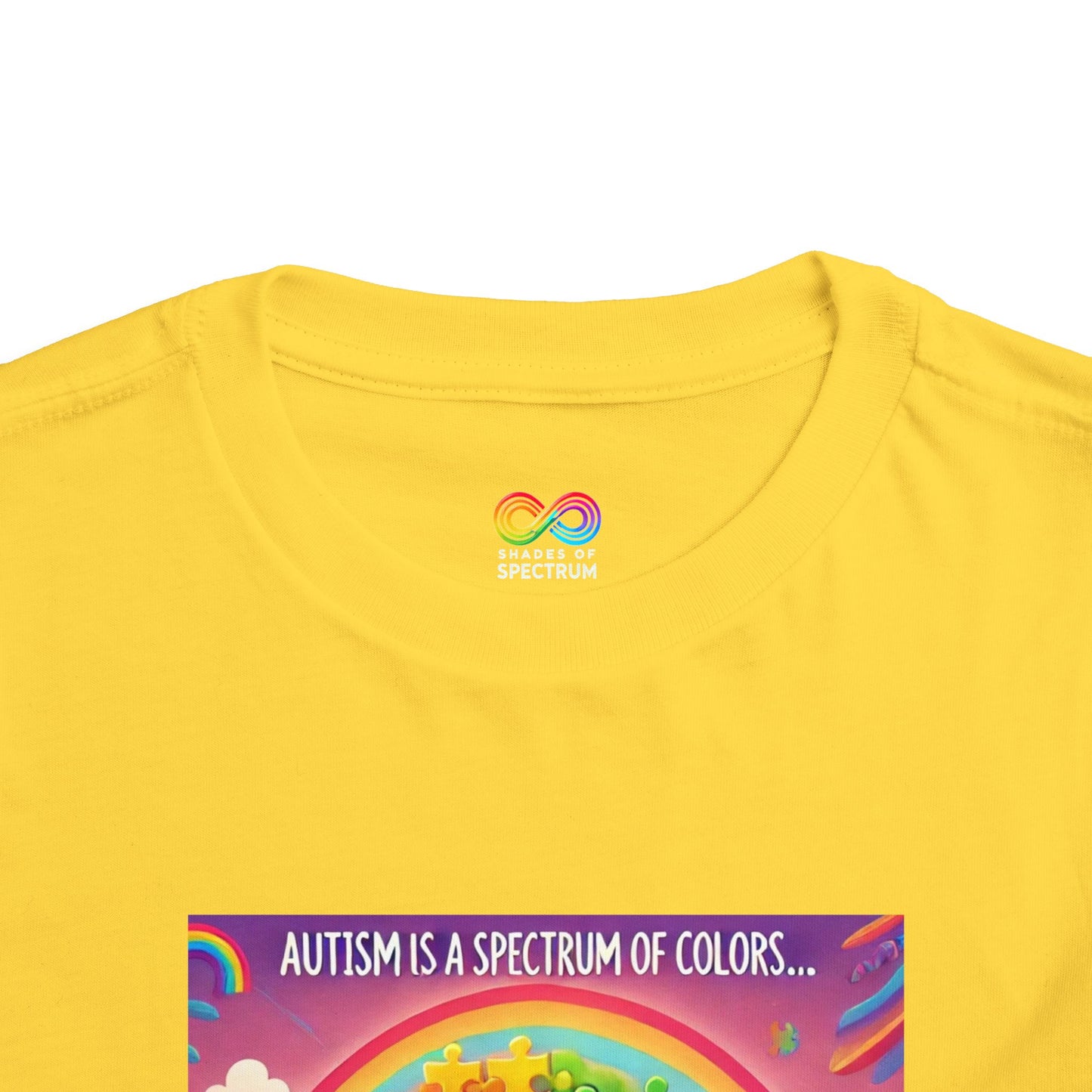 Toddler Tee - Autism Spectrum of Colors Shirt