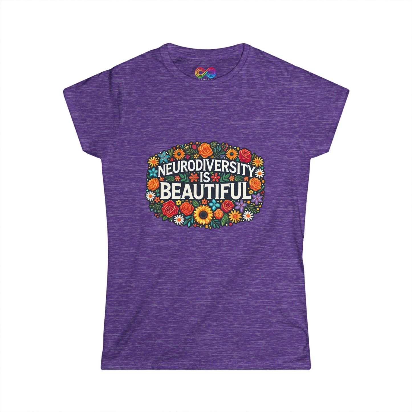 T-Shirt - Neurodiversity is Beautiful - Women's Softstyle Tee