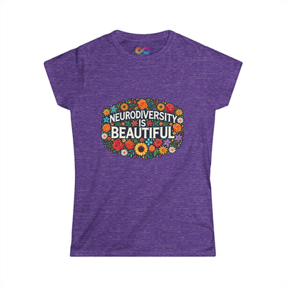 T-Shirt - Neurodiversity is Beautiful - Women's Softstyle Tee