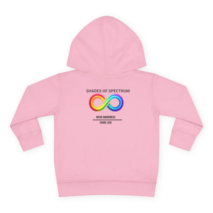 Toddler Pullover Fleece Hoodie- autism awareness