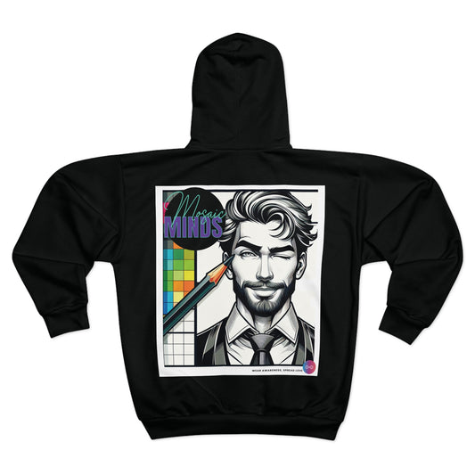 Autistic Awareness Zip Hoodie