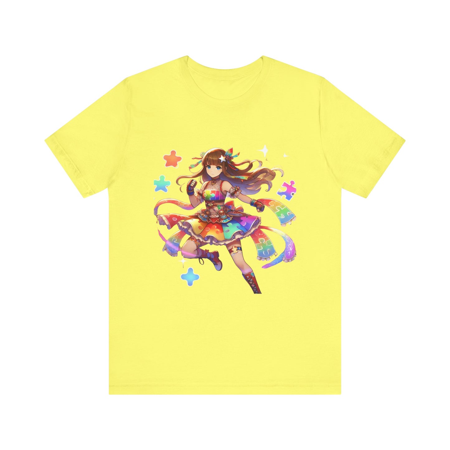 Autism Warrior Princess- Unisex Jersey Short Sleeve T-Shirt -