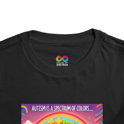 Toddler Tee - Autism Spectrum of Colors Shirt