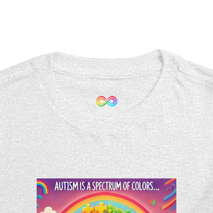 Toddler Tee - Autism Spectrum of Colors Shirt