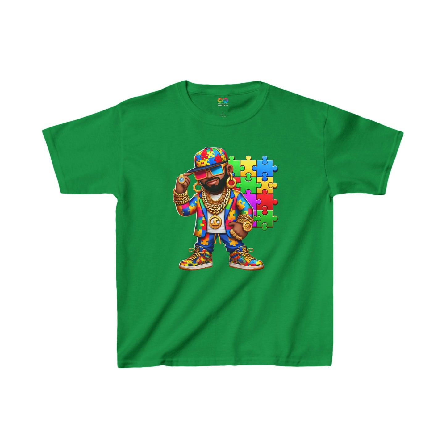 Kids Heavy Cotton™ Tee- Autism Awareness