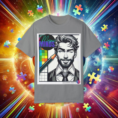 Autism Awareness T-Shirt - Unisex Garment-Dyed