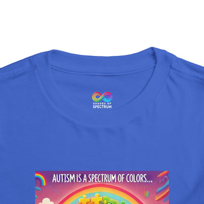 Toddler Tee - Autism Spectrum of Colors Shirt