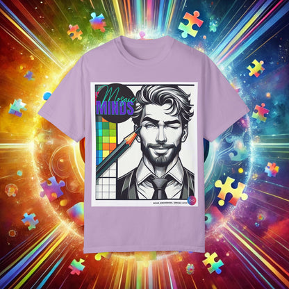 Autism Awareness T-Shirt - Unisex Garment-Dyed