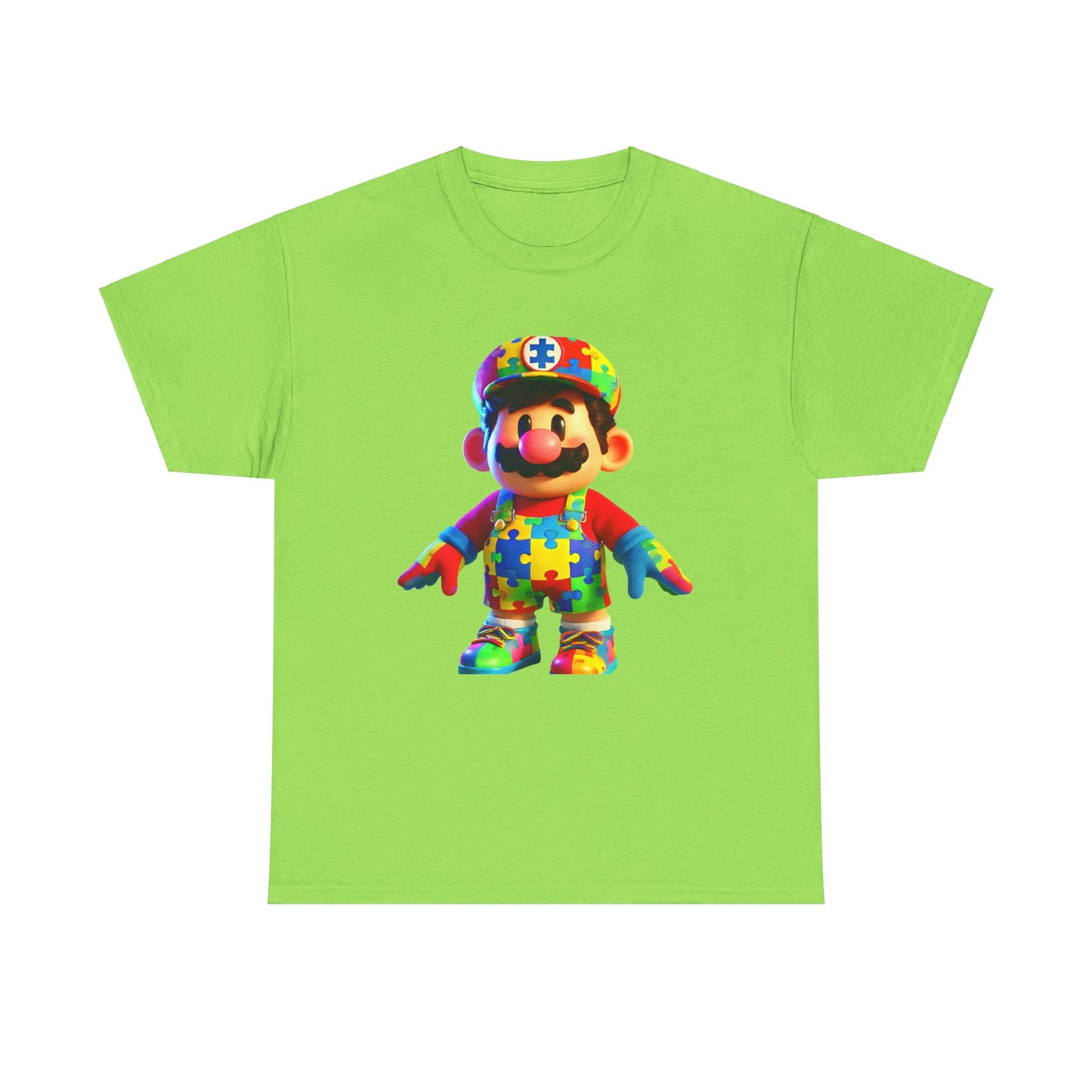 AUTISM AWARENESS- Unisex Heavy Cotton Tee