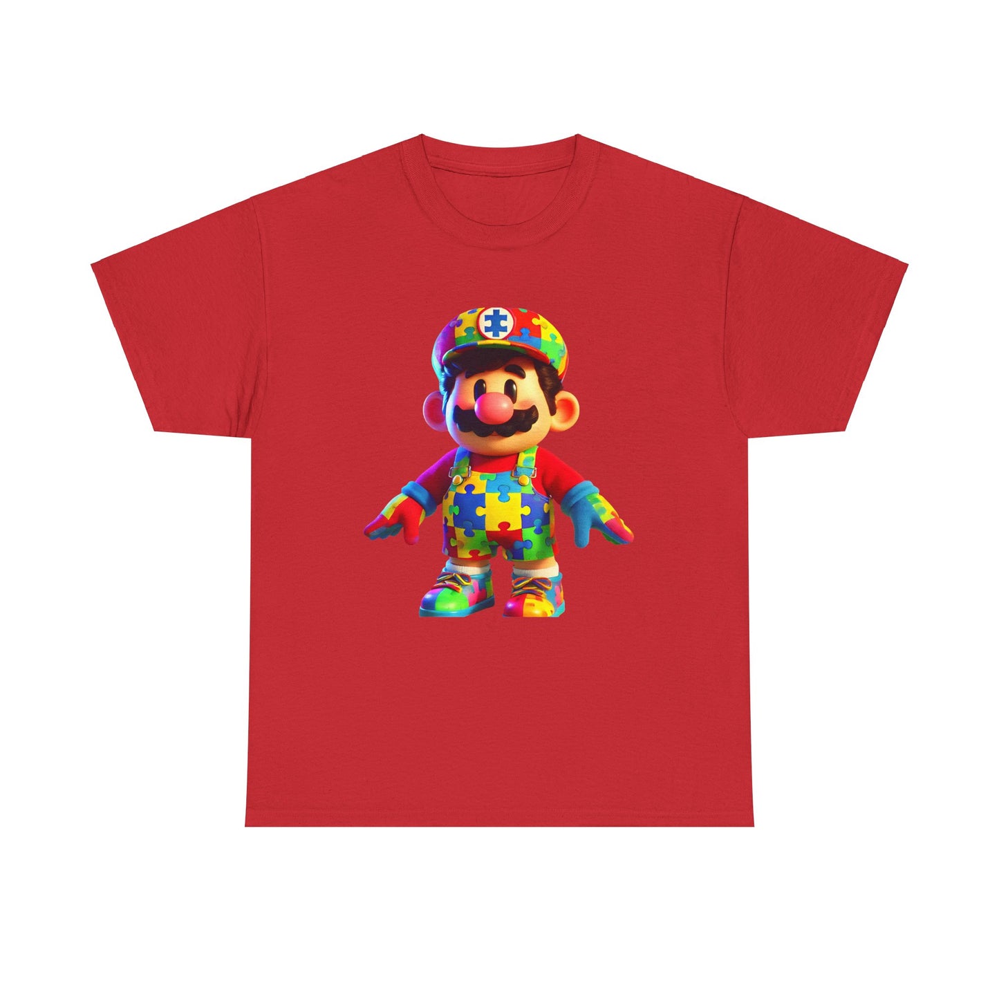 AUTISM AWARENESS- Unisex Heavy Cotton Tee