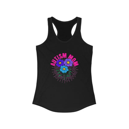 Women's Ideal Racerback Tank- Autism Mom