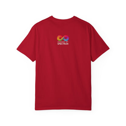 Autism Dad Superheroes T-shirt