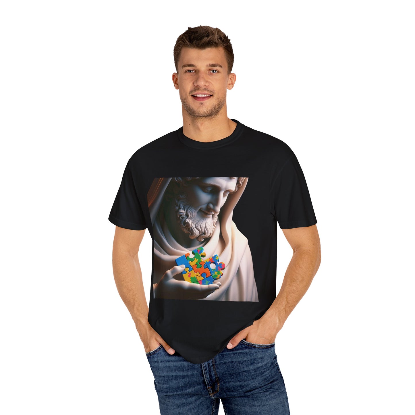 Dyed T-shirt- Autism Awareness