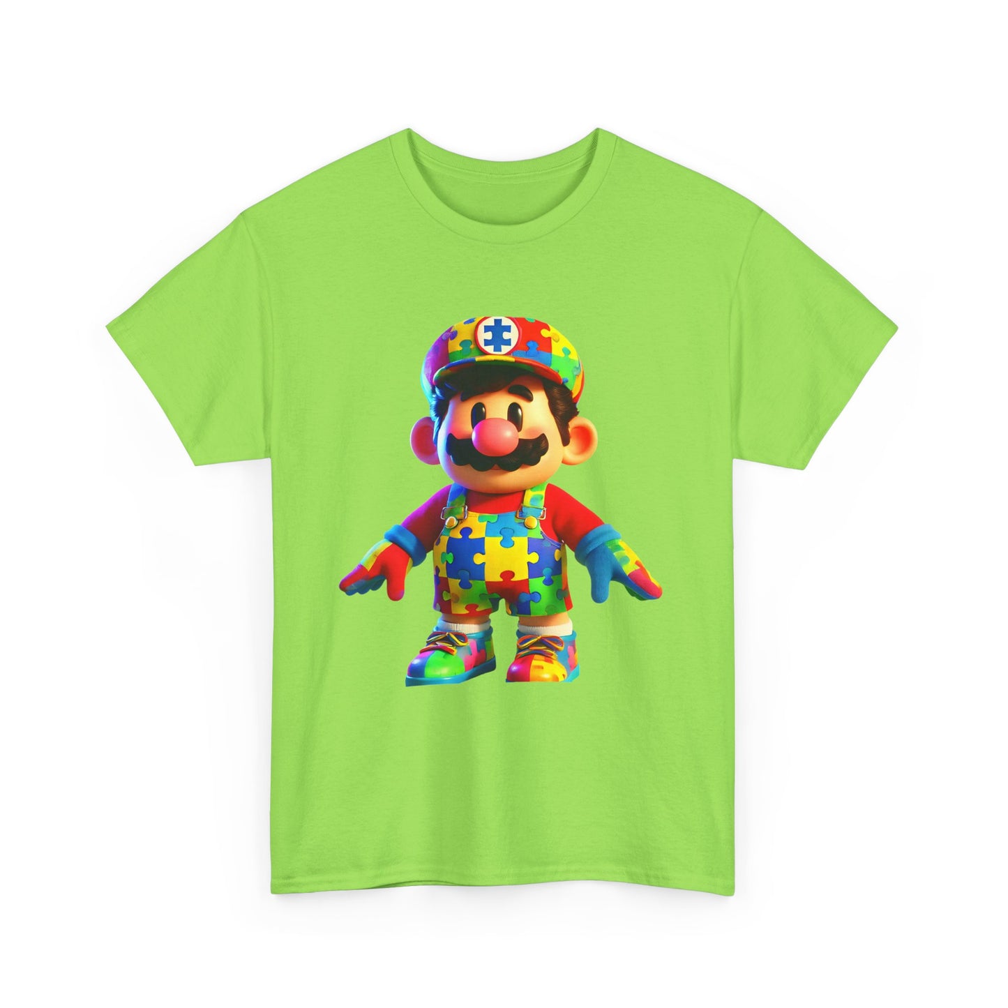 AUTISM AWARENESS- Unisex Heavy Cotton Tee