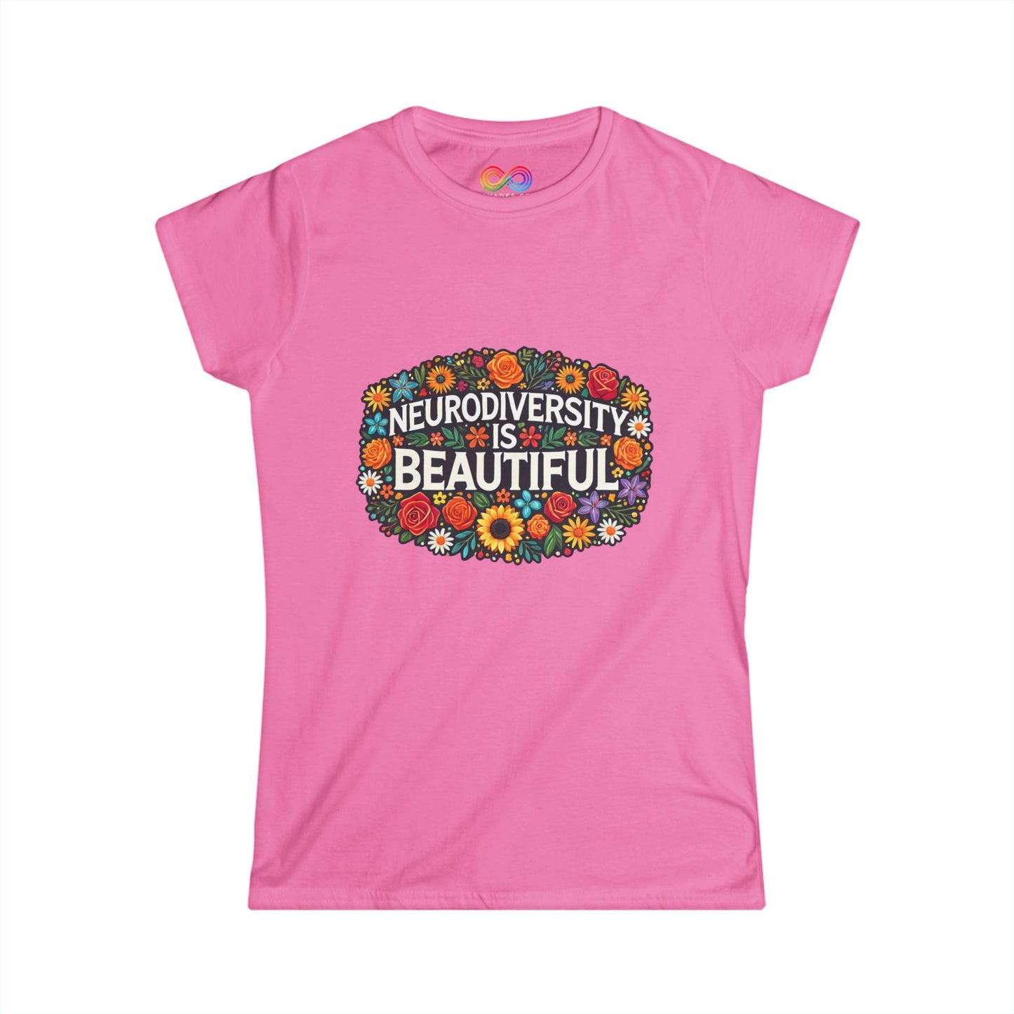 T-Shirt - Neurodiversity is Beautiful - Women's Softstyle Tee