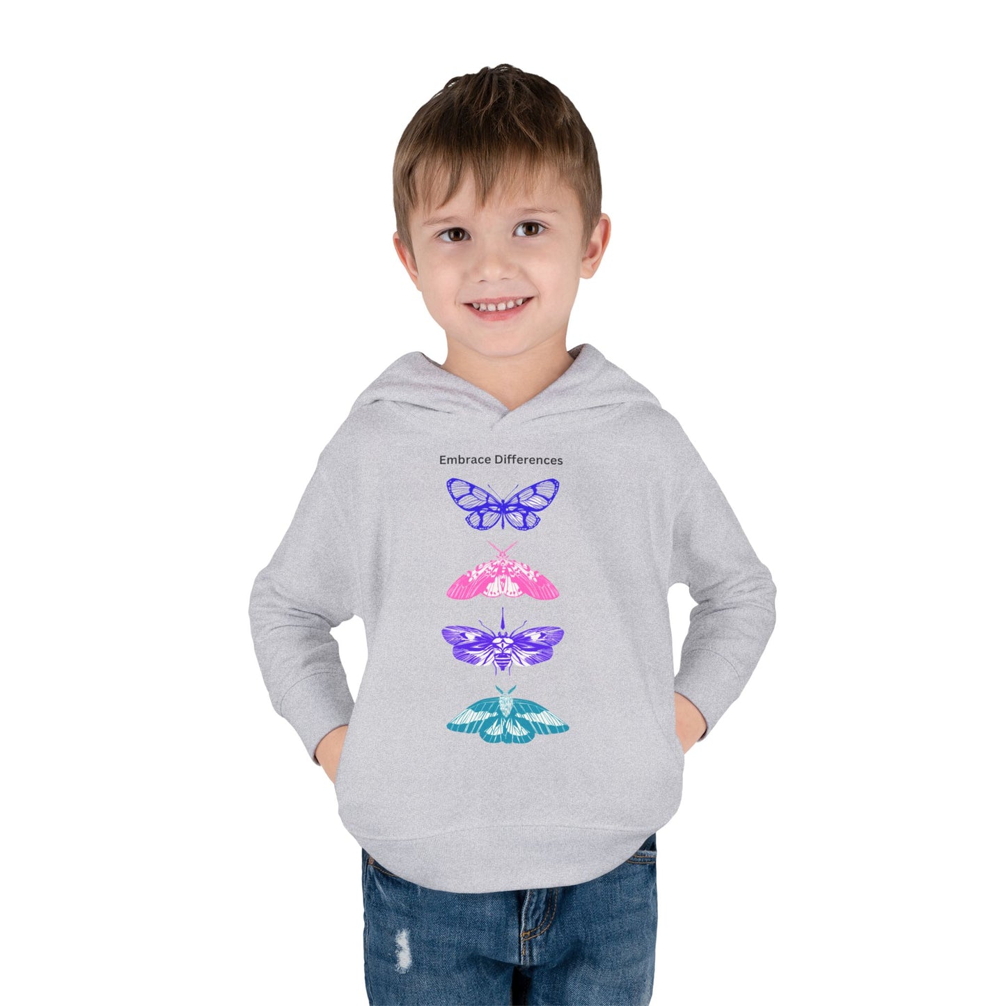 Toddler Pullover Fleece Hoodie- autism awareness