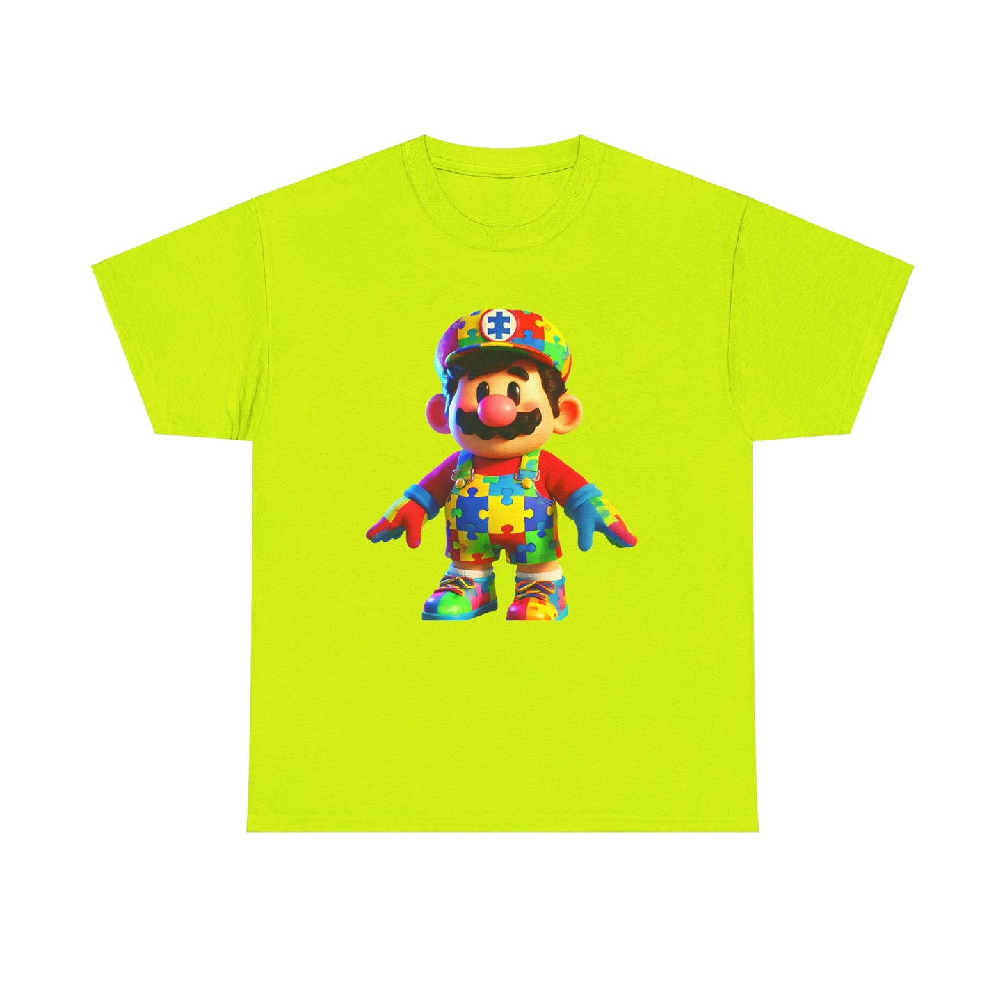 AUTISM AWARENESS- Unisex Heavy Cotton Tee