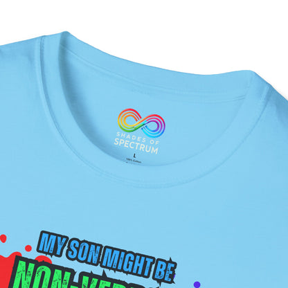 Autism Awareness T-Shirt- Momma's love Unisex Softstyle