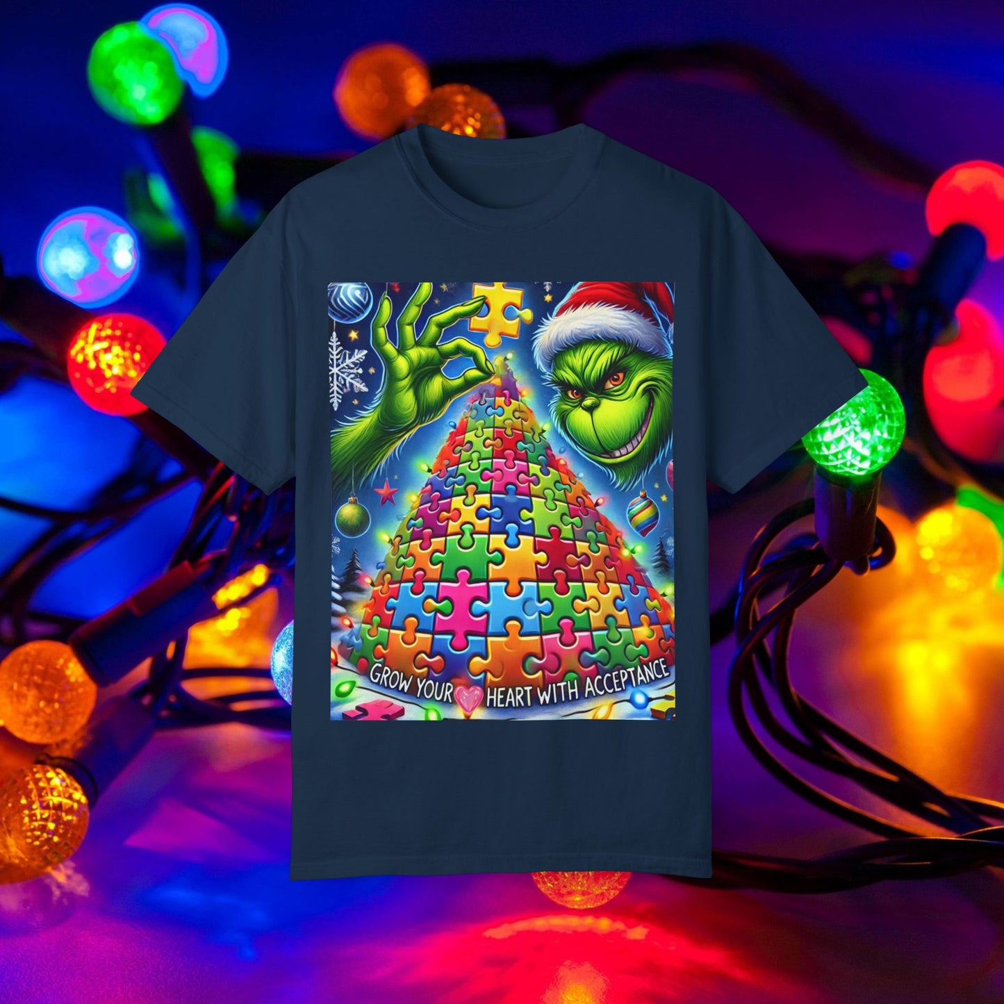 Christmas Autism Awareness T-Shirt