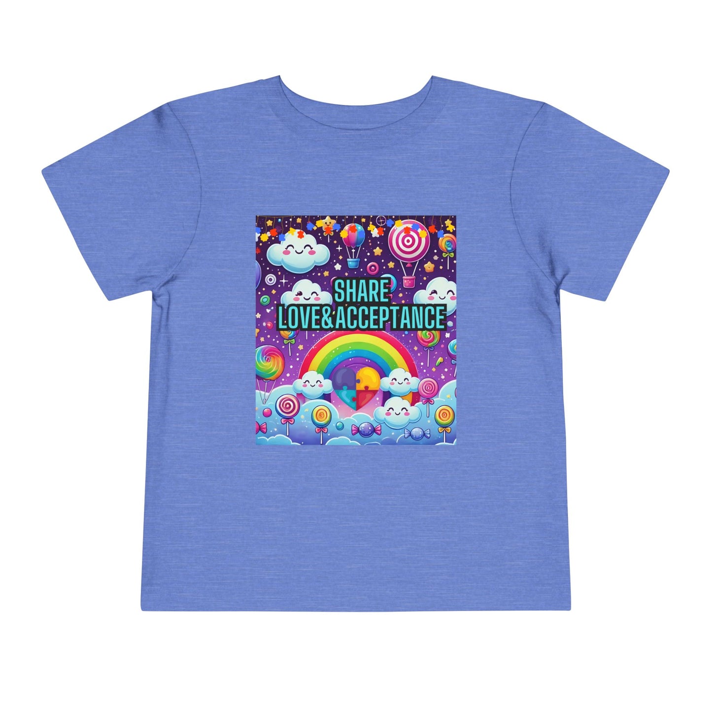 Toddler Tee - Share Love and Acceptance for All