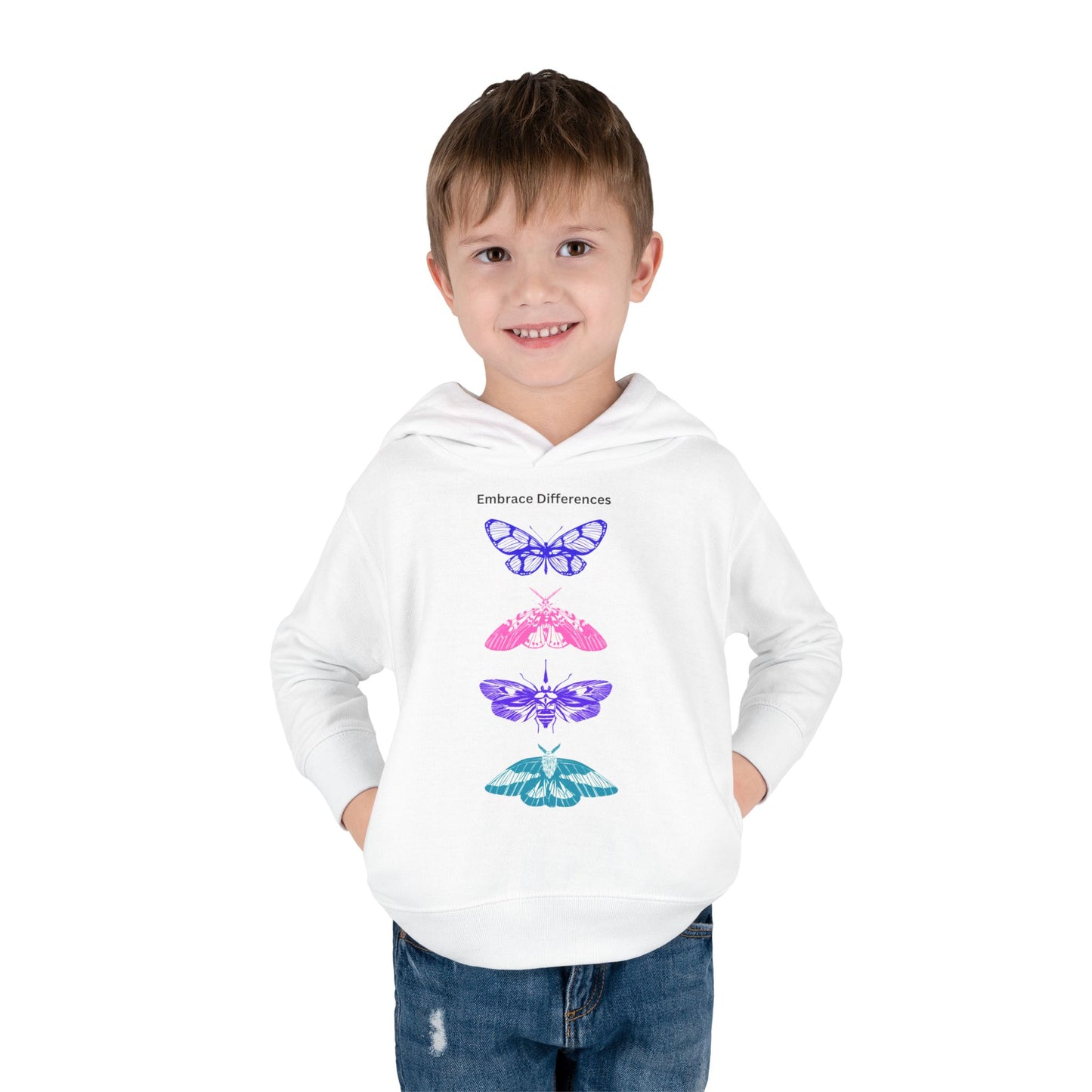 Toddler Pullover Fleece Hoodie- autism awareness