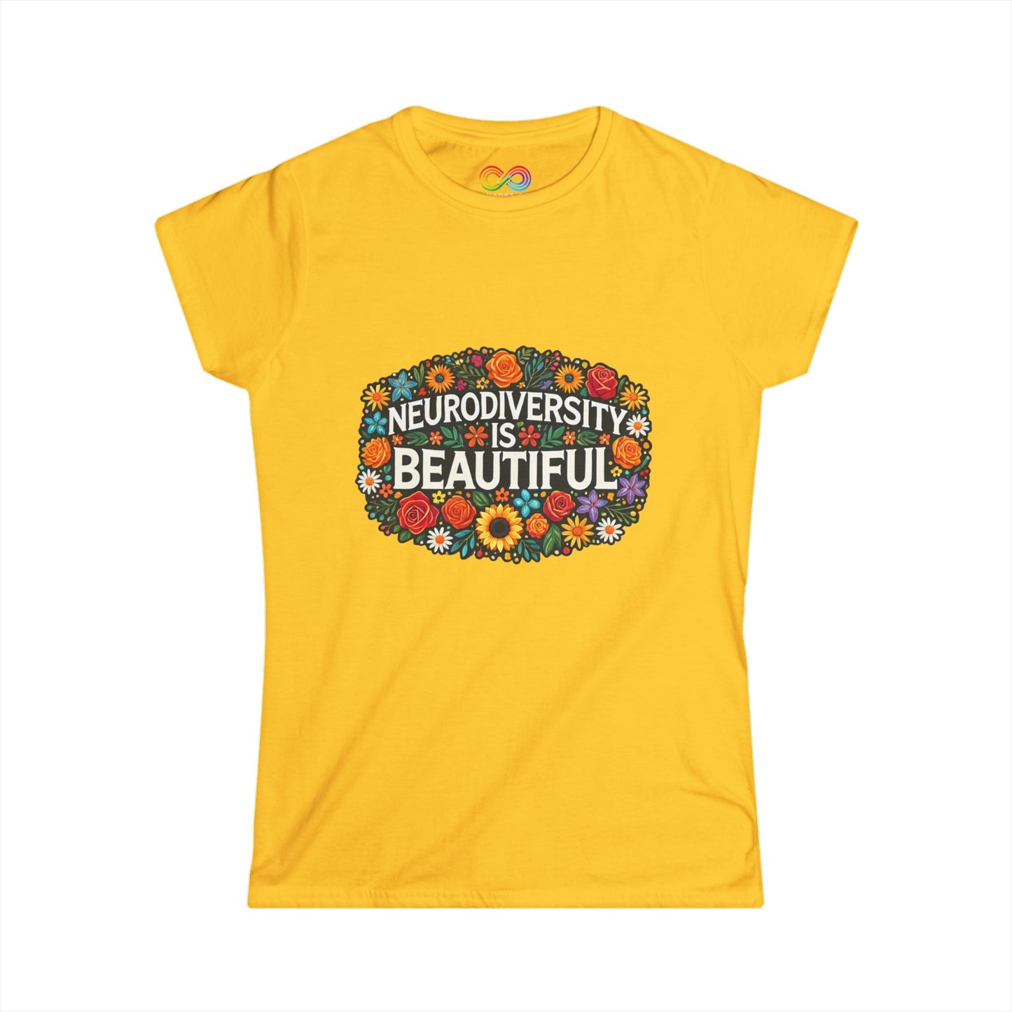 T-Shirt - Neurodiversity is Beautiful - Women's Softstyle Tee