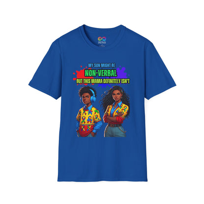 Autism Awareness T-Shirt- Momma's love Unisex Softstyle