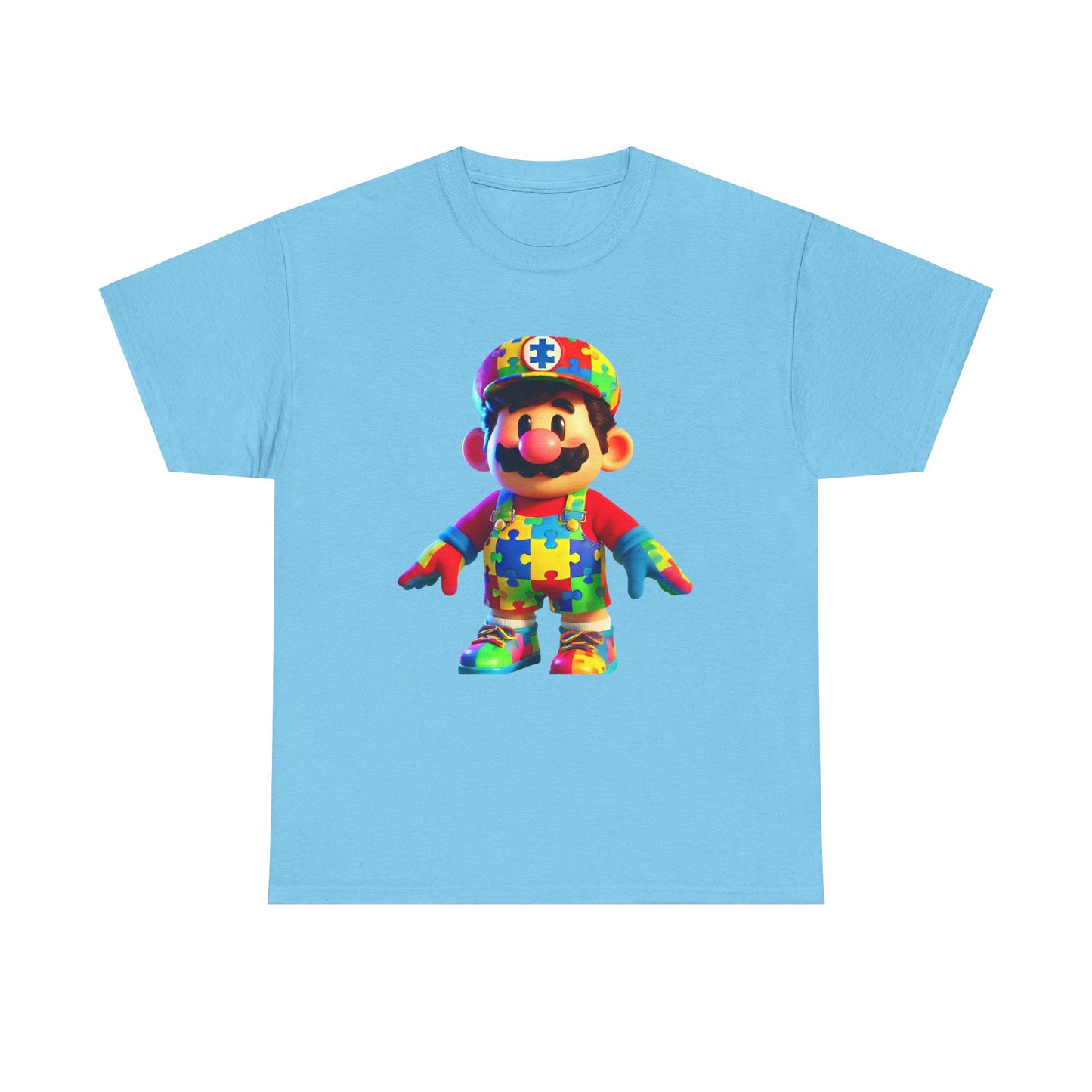 AUTISM AWARENESS- Unisex Heavy Cotton Tee