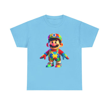 AUTISM AWARENESS- Unisex Heavy Cotton Tee