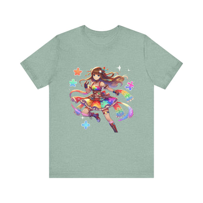 Autism Warrior Princess- Unisex Jersey Short Sleeve T-Shirt -