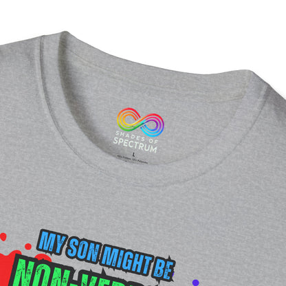 Autism Awareness T-Shirt- Momma's love Unisex Softstyle